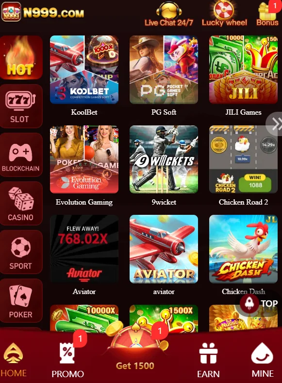 N999 game app