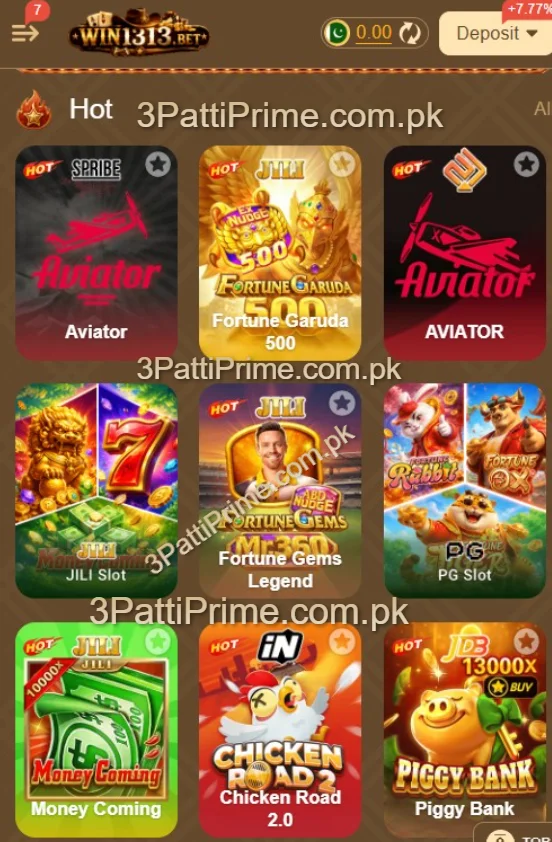Win1313 game